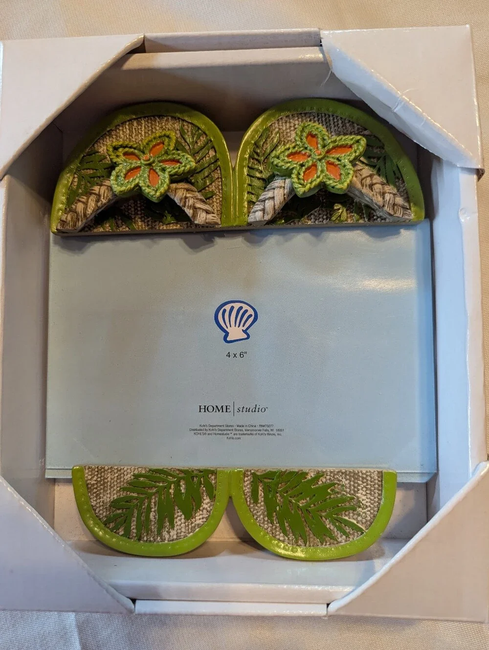 Summer Flip Flop Picture Frame BNWT